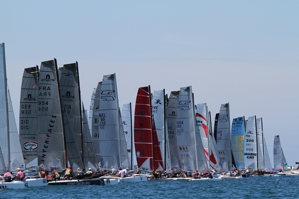 2010 F18 World Championships Erguy France Day 3 © Philippe Guegan