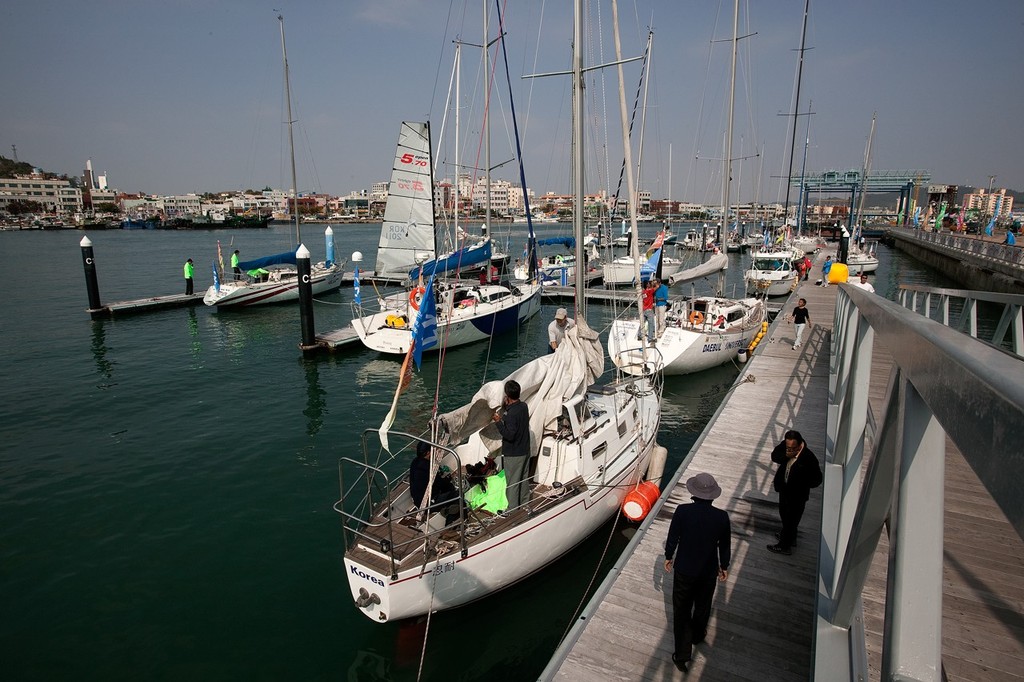 Jeonnam-Jeju International Yacht Race 2010. Mokpo Marina. © Guy Nowell http://www.guynowell.com