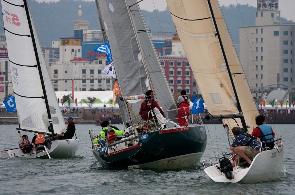 Jeonnam-Jeju International Yacht Race 2010. Inshore racing. © Guy Nowell http://www.guynowell.com