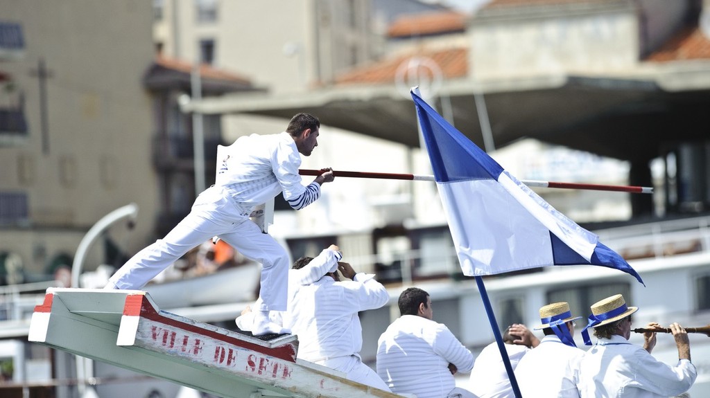 Escale a Séte, local traditional event, images the taken during the Extreme Sailing Series in Séte May 2010 in France © Juerg Kaufmann go4image.com http://www.go4image.com