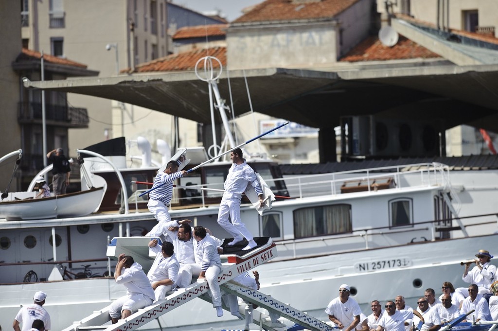 Escale a Séte, local traditional event, images the taken during the Extreme Sailing Series in Séte May 2010 in France © Juerg Kaufmann go4image.com http://www.go4image.com