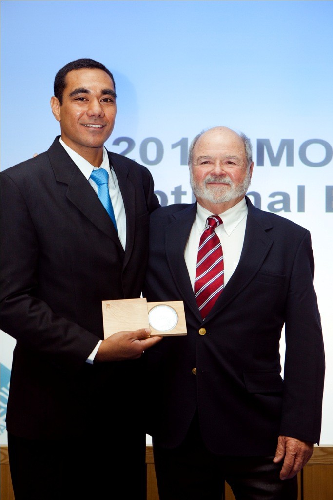 James Fanifau and the cruising sailor he saved - Dr Jerome Morgan photo copyright  SW taken at  and featuring the  class
