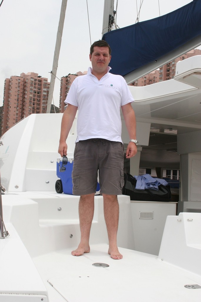 James Rayner will head up the Simpson Marine operation in Sanya. photo copyright Jeni Bone taken at  and featuring the  class