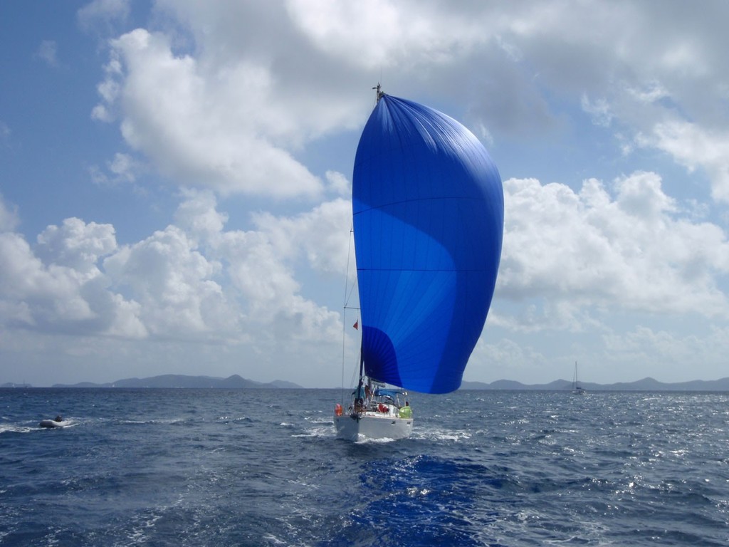 Mauri Sails Asymmetrical Spinnaker, cruising the South Caribbean © Mauri Pro Sailing . http://www.mauriprosailing.com