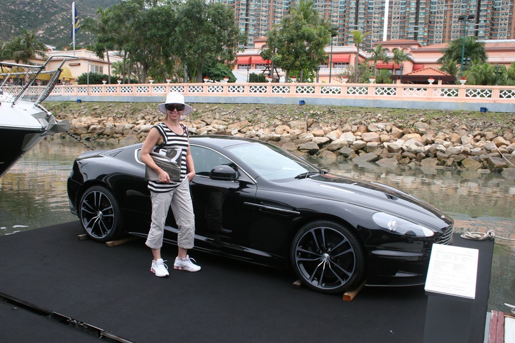The luxury continued to cars and fashion (not mine obviously). photo copyright Jeni Bone taken at  and featuring the  class