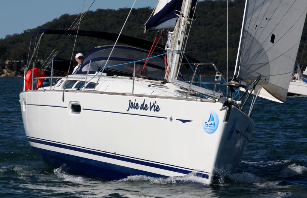 Joie de Vie. Commodore's Cup Day 3 Sail Port Stephens 2011 photo copyright Sail Port Stephens Event Media taken at  and featuring the  class