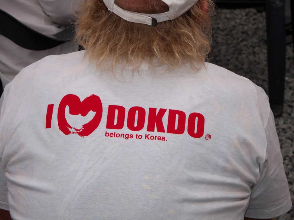 Dokdo belongs to Korea, OK? -Korea Cup 2010 © Guy Nowell http://www.guynowell.com