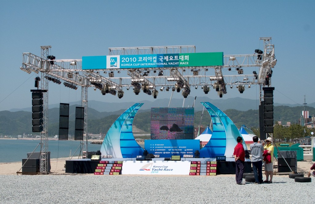 Ready to party (later) - Korea Cup 2010 © Guy Nowell http://www.guynowell.com