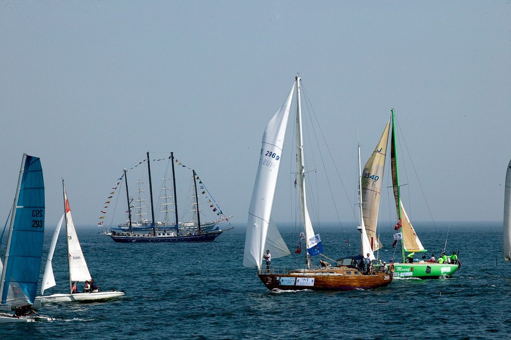 The old and the bold. Race 1, Korea Cup International Yacht Race 2010 © Guy Nowell http://www.guynowell.com
