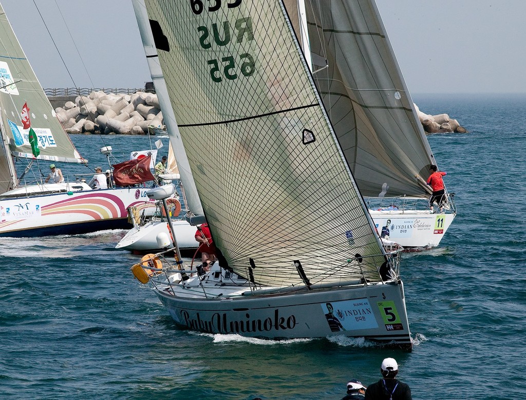 Every which way... Korea Cup International Yacht Race 2010 © Guy Nowell http://www.guynowell.com