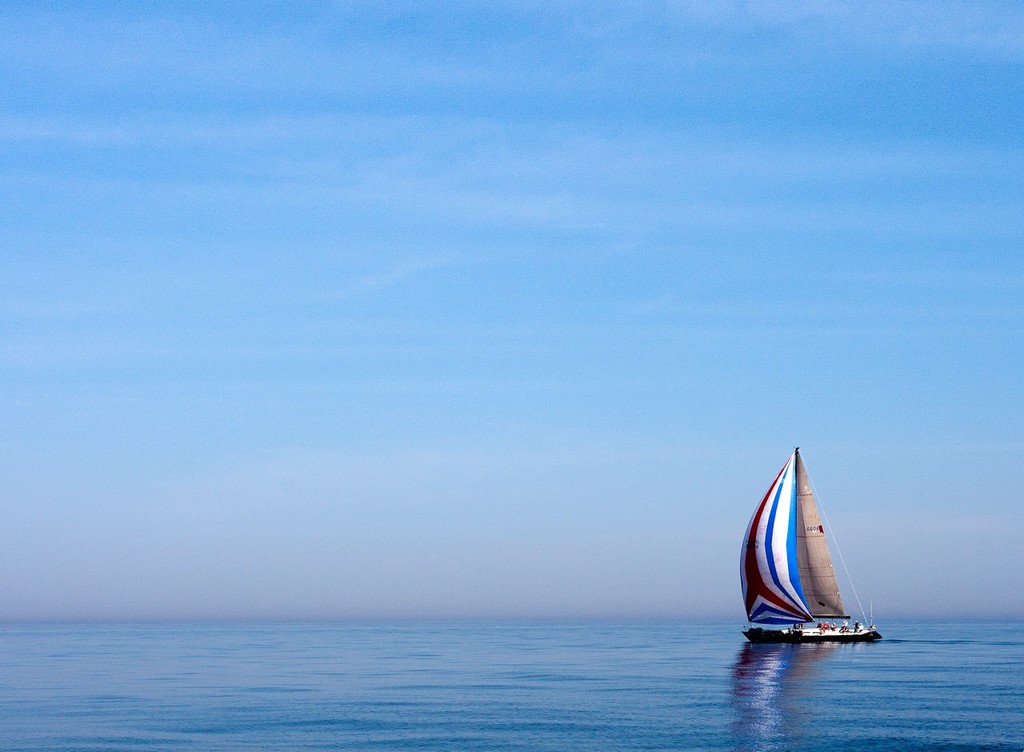Team Drake practices gliding. Korea Cup International Yacht Race 2010. © Guy Nowell http://www.guynowell.com