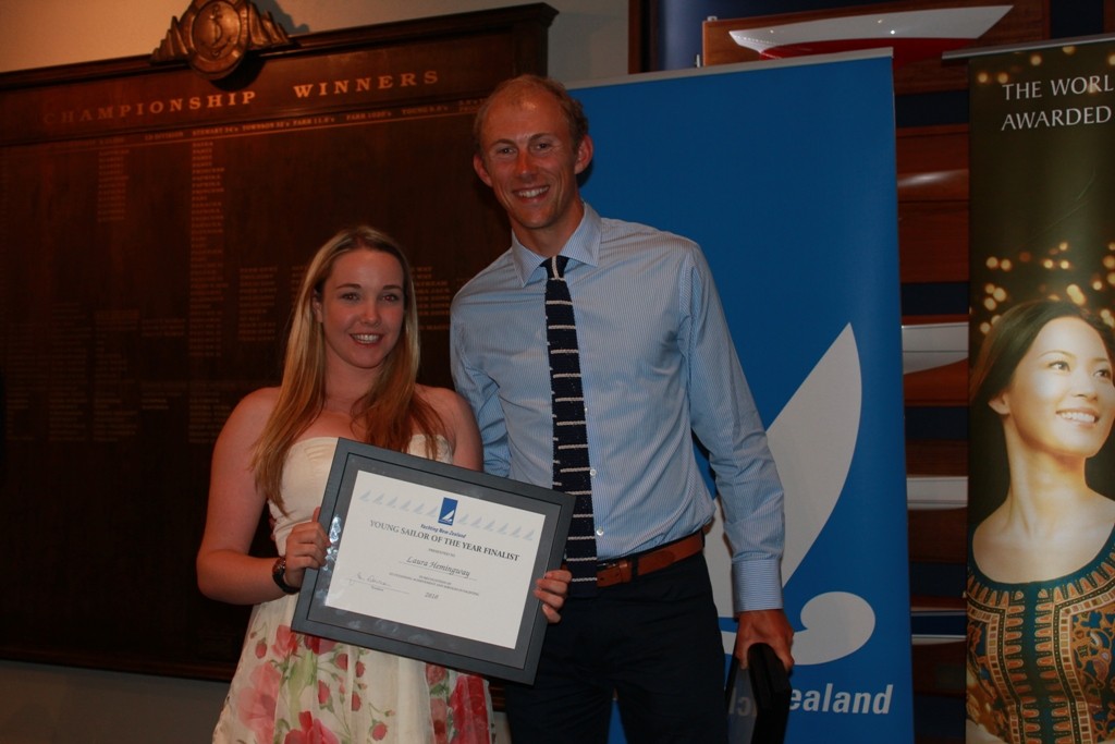 Laura  - 2010 Singapore Airlines, Yachting New Zealand Sailor of the Year Awards &copy; Jodie Bakewell-White, Yachting NZ
