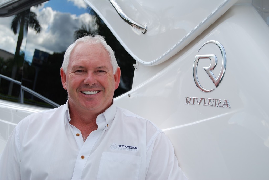 Marine electronics and navigation guru Errol Cain has 21 years experience in installing electronics systems into  thousands of luxury cruisers photo copyright Stephen Milne taken at  and featuring the  class