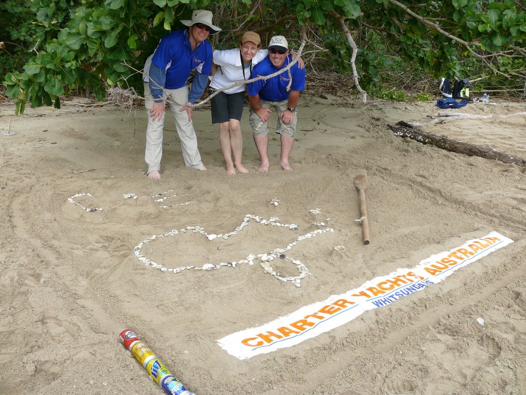 Sand Sculpting Competition - Seawind Whitsunday Rally 2010 photo copyright Channel Whitsundays taken at  and featuring the  class