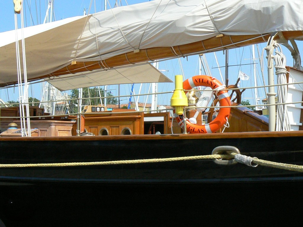 Atlantic being fitted out in la Rochelle, July 2010 © Pierre Alain Varreon
