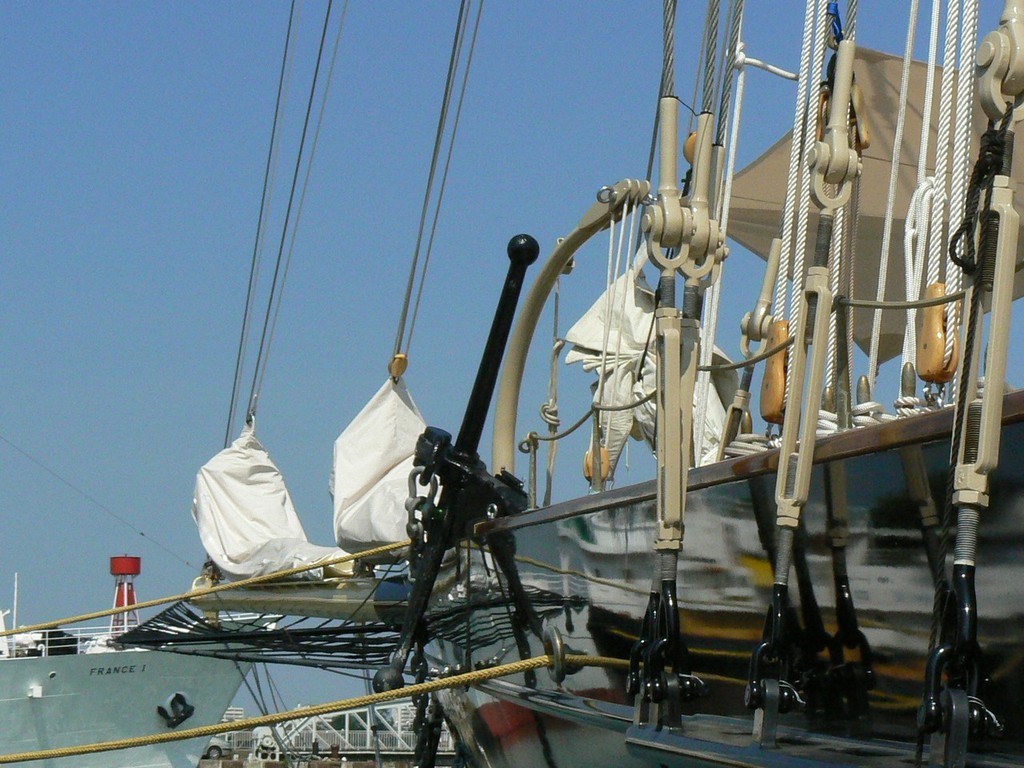 Atlantic being fitted out in la Rochelle, July 2010 © Pierre Alain Varreon