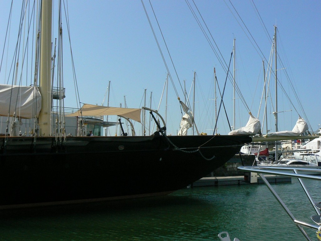 Atlantic being fitted out in la Rochelle, July 2010 © Pierre Alain Varreon