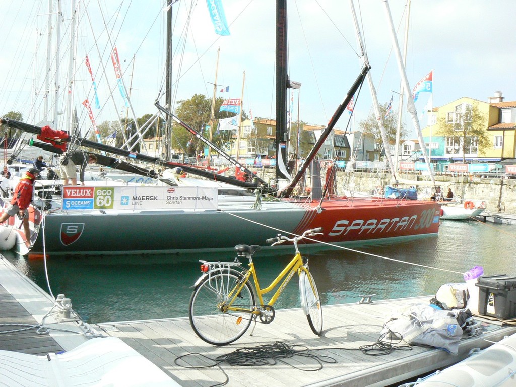 Velux 5 Oceans start, October 2010 © Pierre Alain Varreon