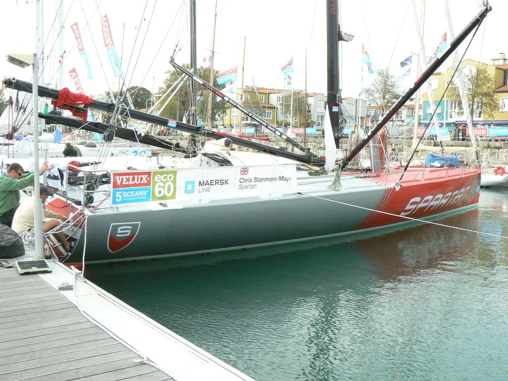 Velux 5 Oceans start, October 2010 © Pierre Alain Varreon