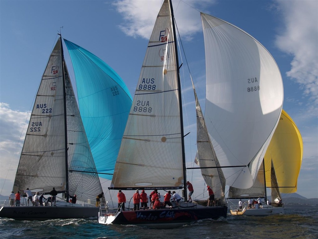 Farr 40s will be out in strength for The Showdown 2010 regatta on the River Derwent. photo copyright Jane Austin taken at  and featuring the  class