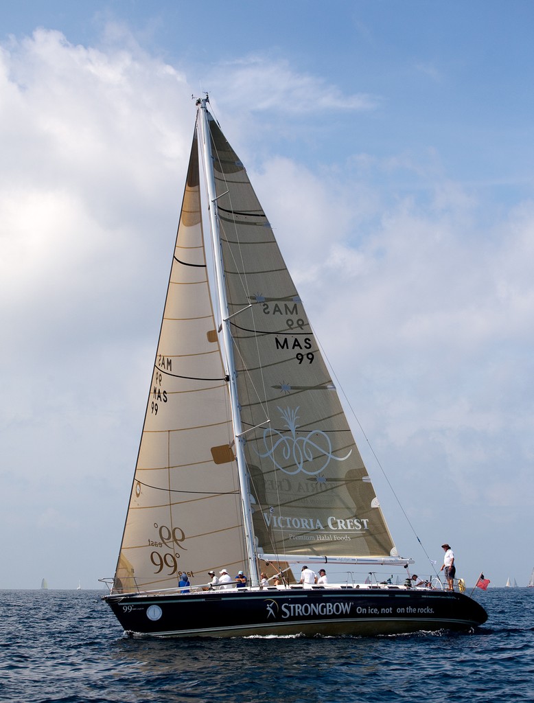 Baby Tonga, winner of the Premier Cruising class. Phuket King’s Cup 2010. © Guy Nowell http://www.guynowell.com