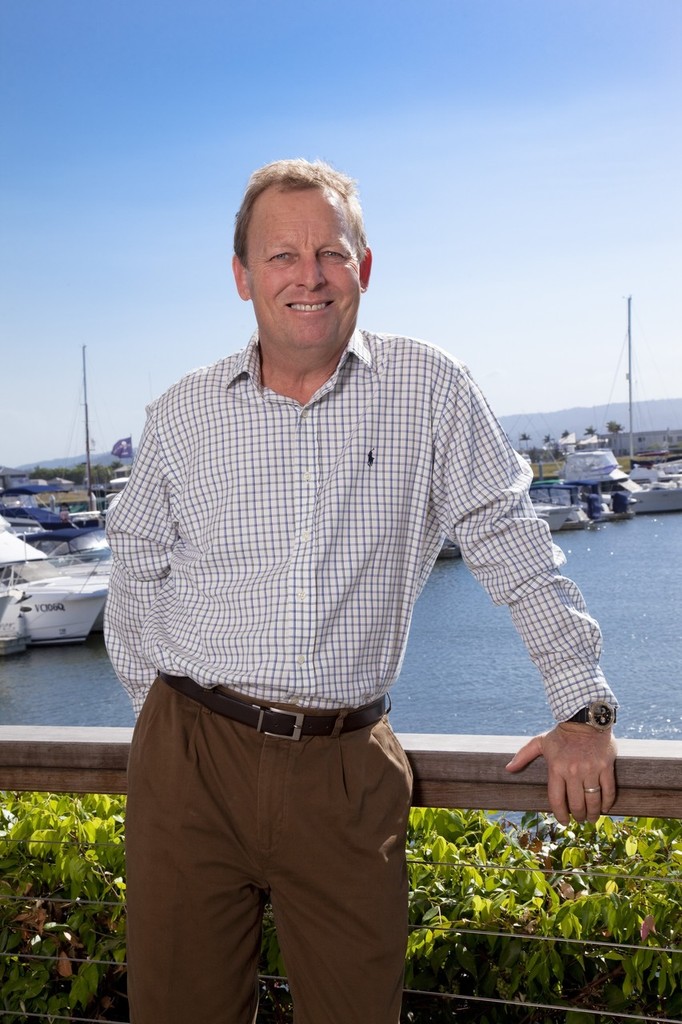 Alan Paterson, the man behind Princess Yachts Australia. - princess powering ahead... photo copyright Bob Wonders taken at  and featuring the  class