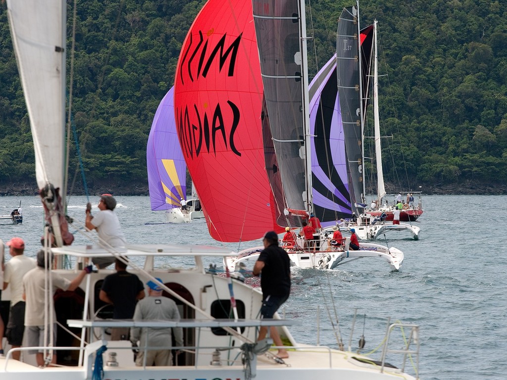 Six Senses Phuket Raceweek 2010 - line up, line up © Guy Nowell http://www.guynowell.com
