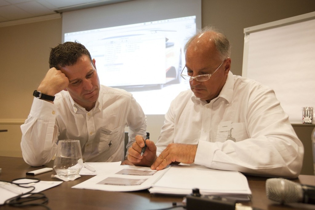 34th America’s Cup - Potential challengers meeting - ACRM’s Andy Hinley and Iain Murray © ACEA - Photo Gilles Martin-Raget http://photo.americascup.com/