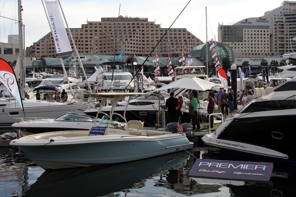 Premier Marine display - Sydney International Boat Show 2010 photo copyright Sail-World.com /AUS http://www.sail-world.com taken at  and featuring the  class