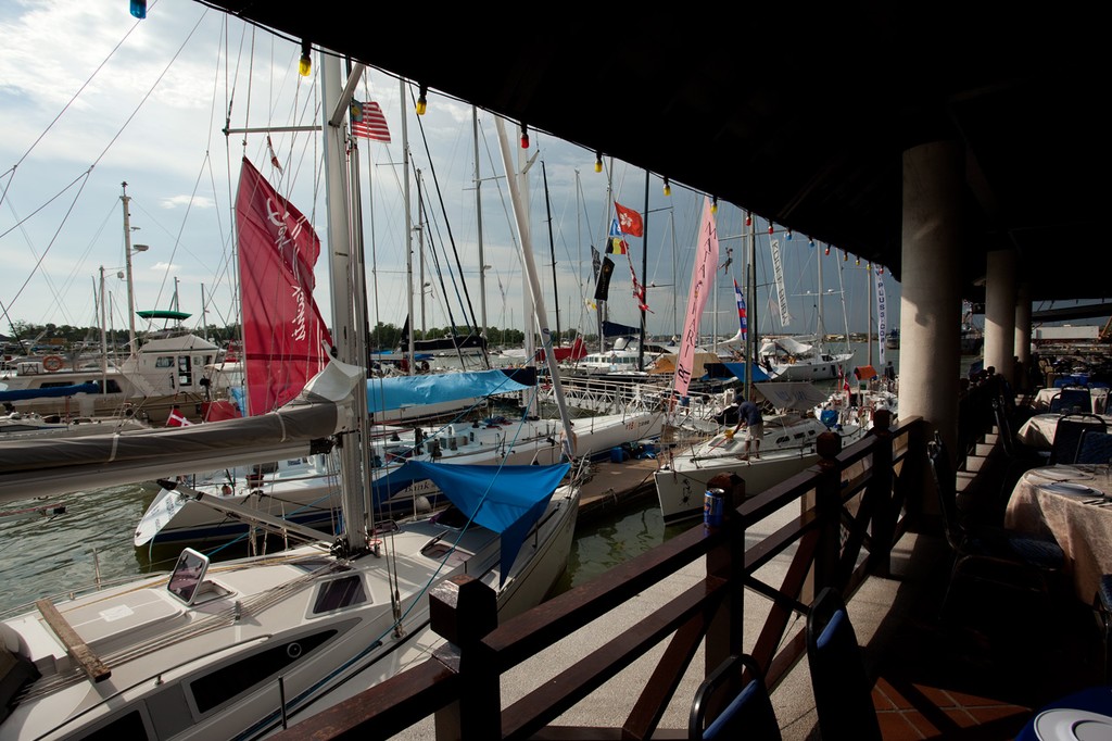 Raja Muda Selangor International Regatta 2010 The Fleet S In View From The Balcony Of The Royal Selangor Yacht Club
