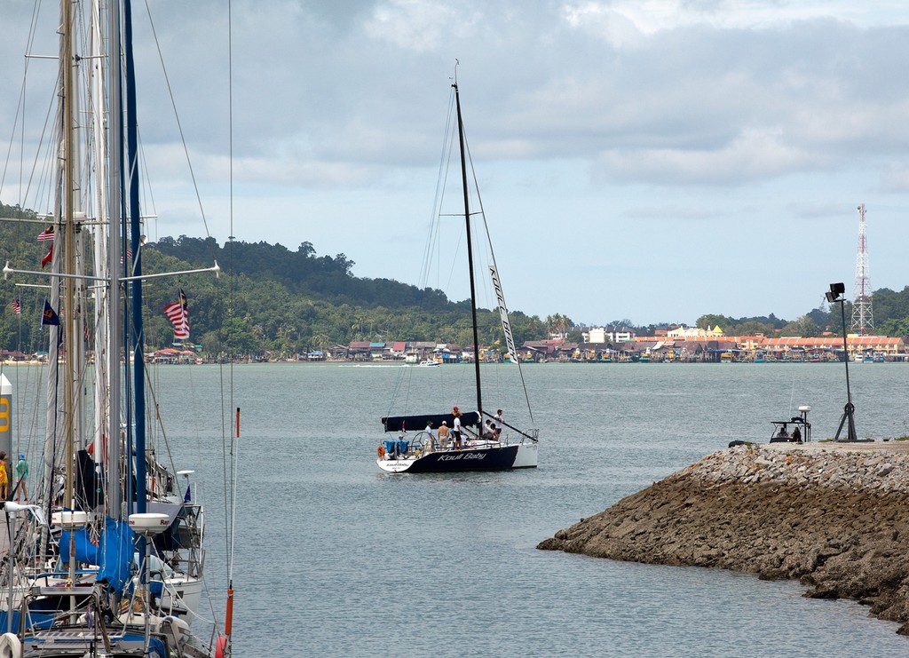 Babe, aground at the entrance to Pangkor Marina. Raja Muda Selangor International Regatta 2010 photo copyright Guy Nowell http://www.guynowell.com taken at  and featuring the  class