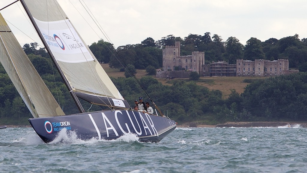 ENGLAND, Cowes, 4th August 2010. 1851 Cup Regatta. Day 2. TEAMORIGIN. © Ian Roman/TEAMORIGIN www.ianroman.com