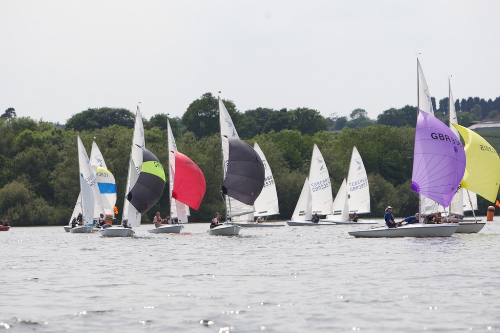 Rounding the windward mark - British Isles Flying Fifteen Inland Championships 2010 photo copyright Bewl Valley Sailing Club http://www.bewlvalleysc.co.uk/ taken at  and featuring the  class