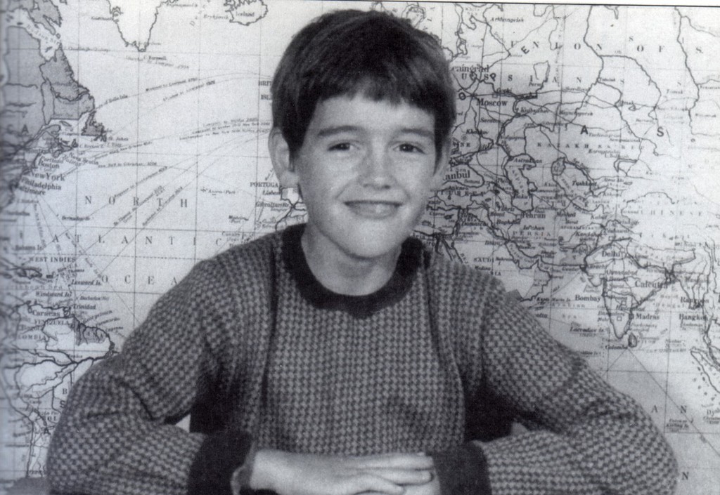Russell Coutts at Brentwood Primary School (Wellington) aged 8 or 9 years old. photo copyright SW taken at  and featuring the  class