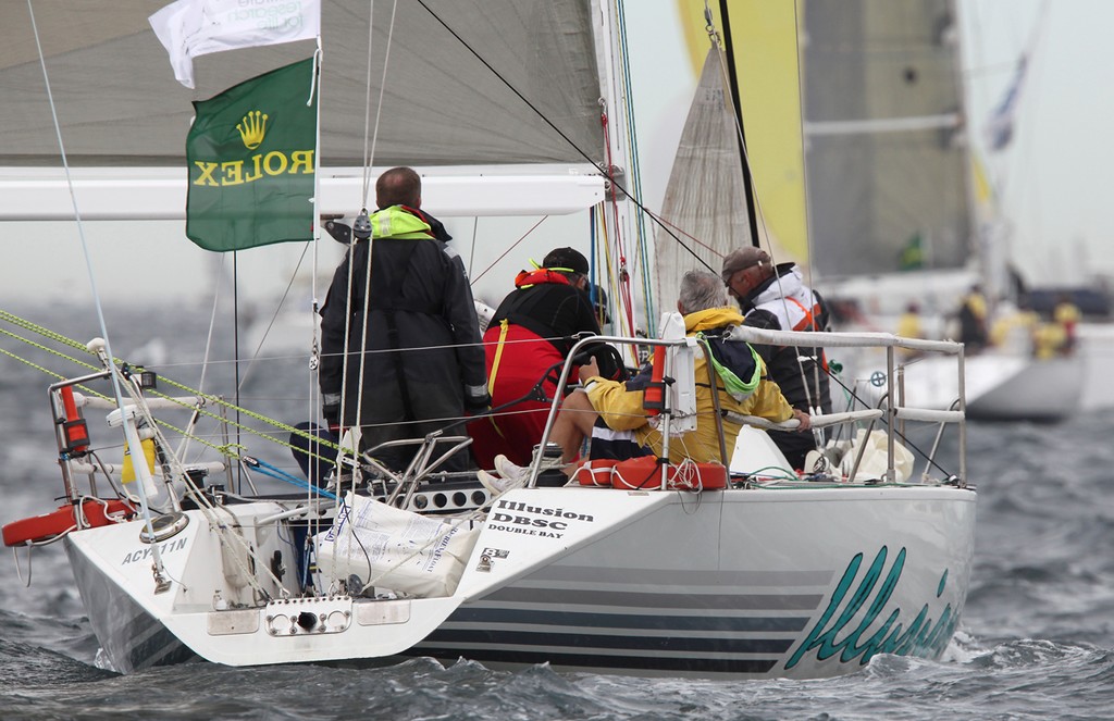 Jonathan Stone's Illusion, the smallest yacht in the fleet - Rolex ...