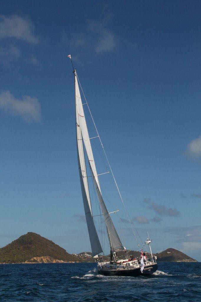 Swan 68 Titania of Cowes has travelled 17,000 miles to race from Sydney to Hobart  © Dobbs
