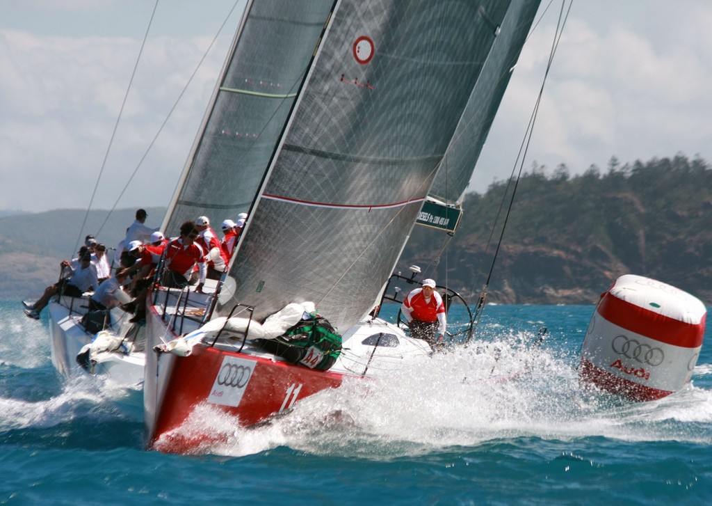 Scarlett Runner - Audi Hamilton Island Race Week day 2 photo copyright Sail-World.com /AUS http://www.sail-world.com taken at  and featuring the  class