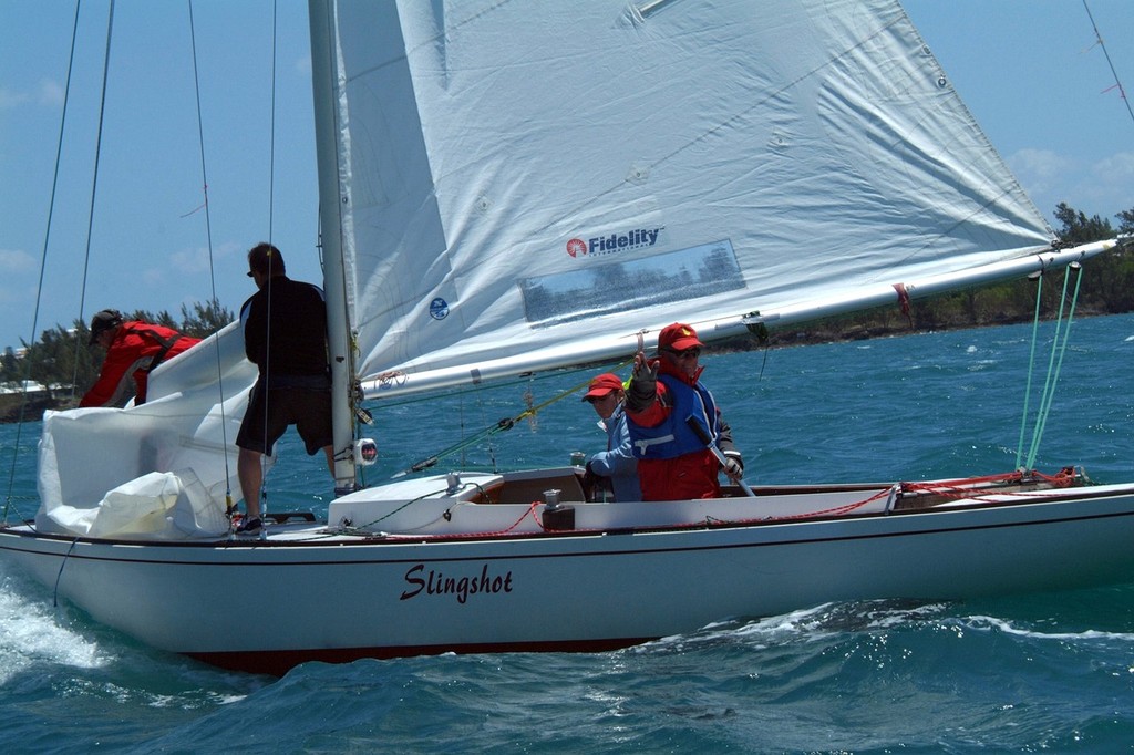 Simmons during Bermuda International Invitational Race Week 2010 © Talbot Wilson