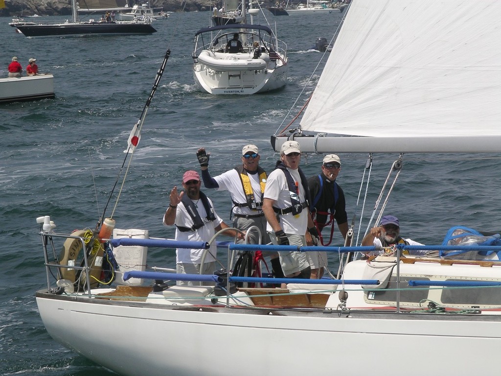Sinn Fein before the start. Soon they would take a radical tactical decision © Newport Bermuda Race Media http://www.bermudarace.com