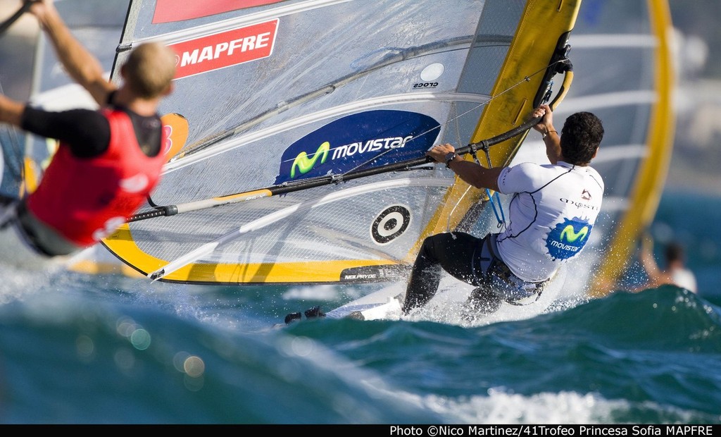 RS:X Men on Day 3 of the  Trofeo Princesa Sofia - Mapfre © Nico Martinez http://www.nicomartinez.com