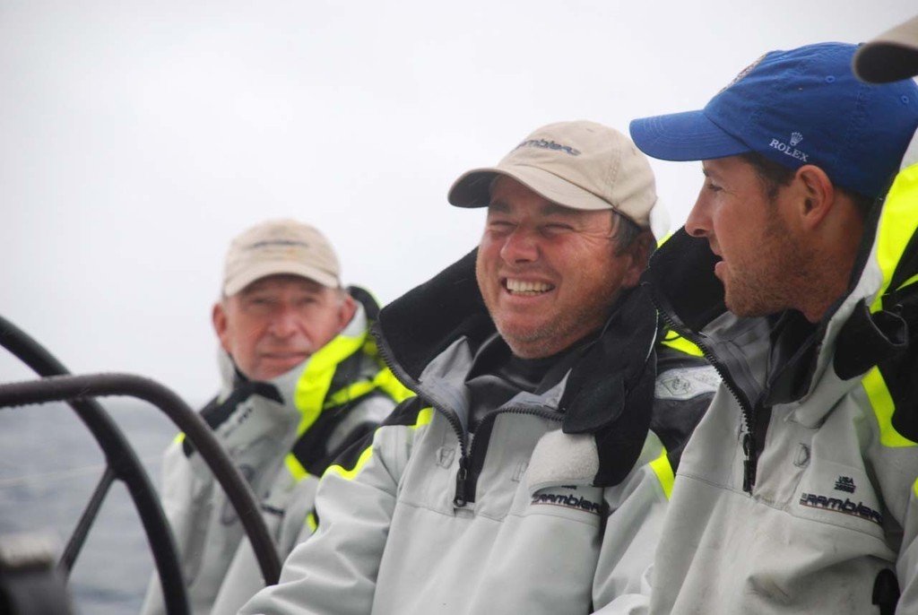 Spike enjoying a joke, the famour Spike Smile - photo © Rick Deppe/PUMA Ocean Racing/Volvo Ocean Race http://www.volvooceanrace.org