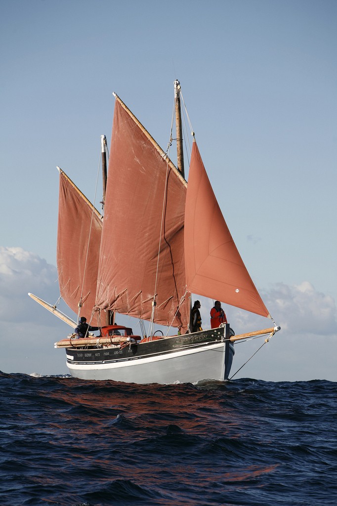 Spirit of Mystery sailing off Sydney Heads photo copyright NSW Maritime taken at  and featuring the  class