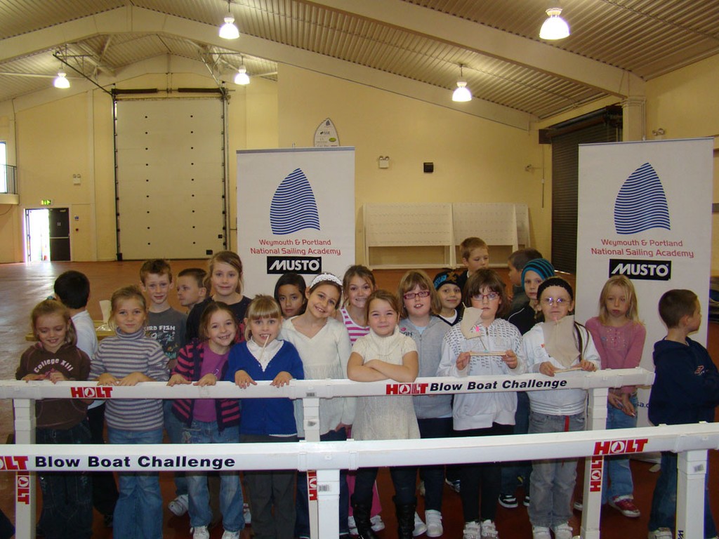 The Dolphin Class from Underhill Junior School take part in WPNSA's BBC Children in Need Blow Boat Challenge (c) WPNSA 10 photo copyright WPNSA taken at  and featuring the  class