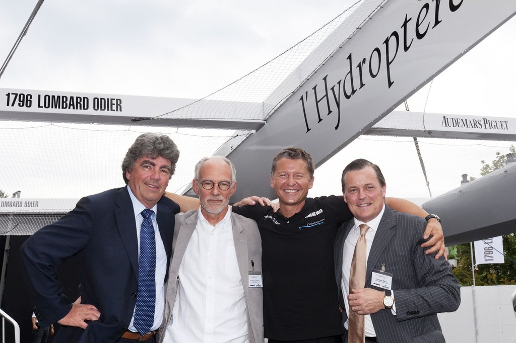 The partners photo copyright ACEA - Photo Gilles Martin-Raget http://photo.americascup.com/ taken at  and featuring the  class