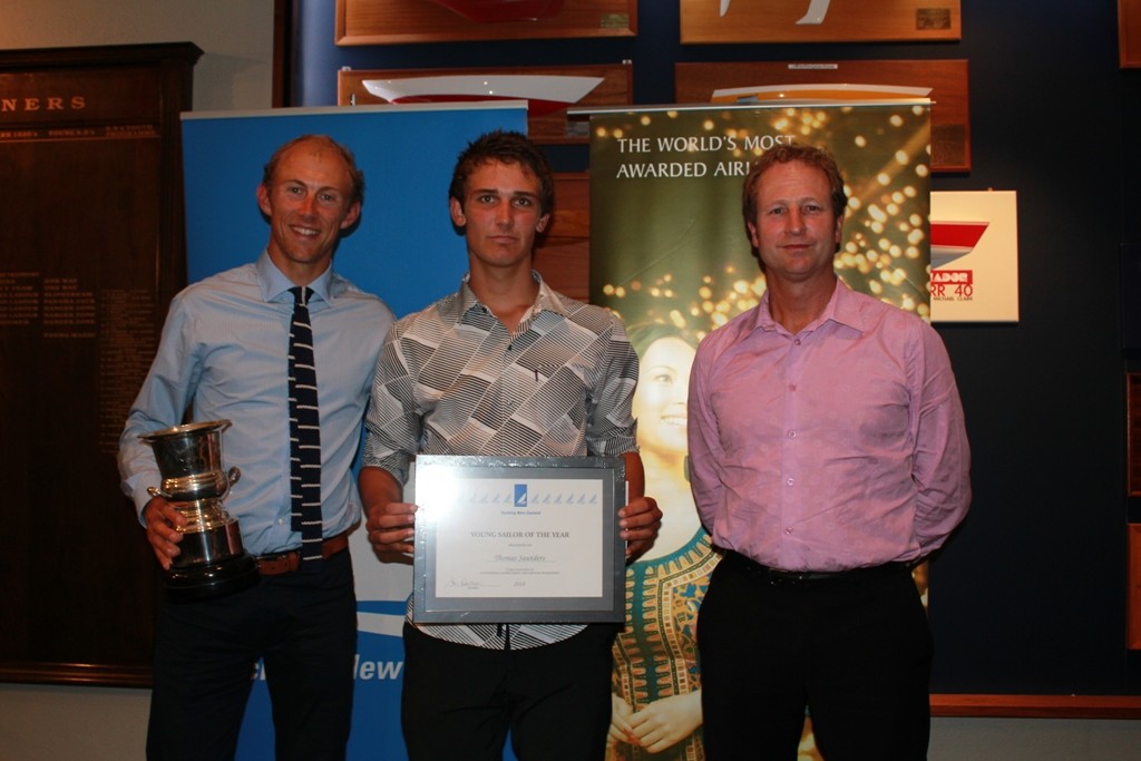 Thomas Saunders - 2010 Singapore Airlines, Yachting New Zealand Sailor of the Year Awards &copy; Jodie Bakewell-White, Yachting NZ