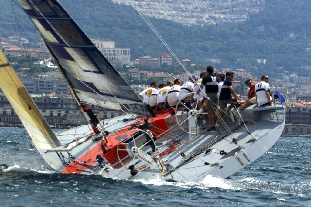 The TuttaTrieste 55-foot monohull - similar to the AC90? © SW