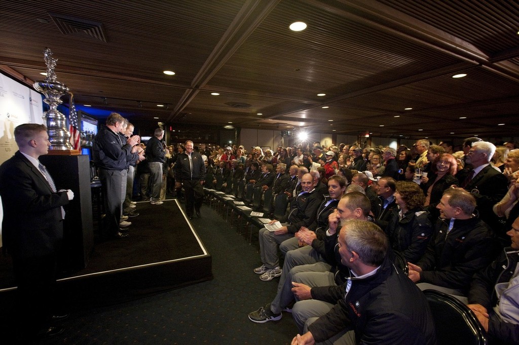 Reception at San Diego YC © BMW Oracle Racing Photo Gilles Martin-Raget http://www.bmworacleracing.com