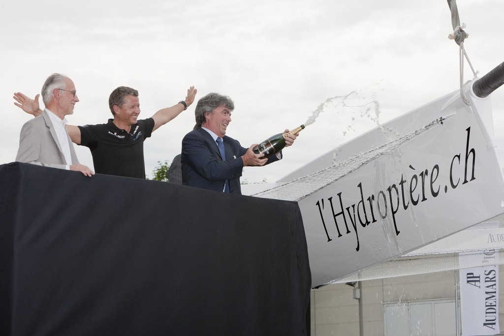 Unveiling photo copyright ACEA - Photo Gilles Martin-Raget http://photo.americascup.com/ taken at  and featuring the  class