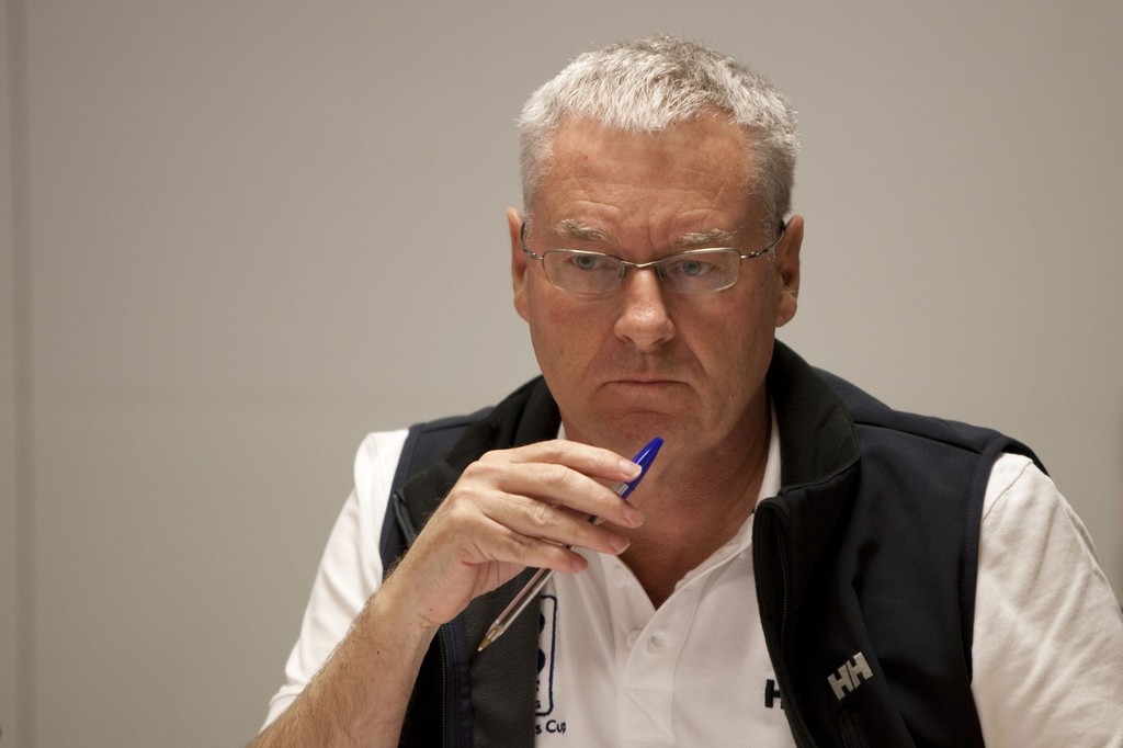 International Jury Chairman - David Tillett (AUS)<br />
 © ACEA - Photo Gilles Martin-Raget photo.americascup.com/