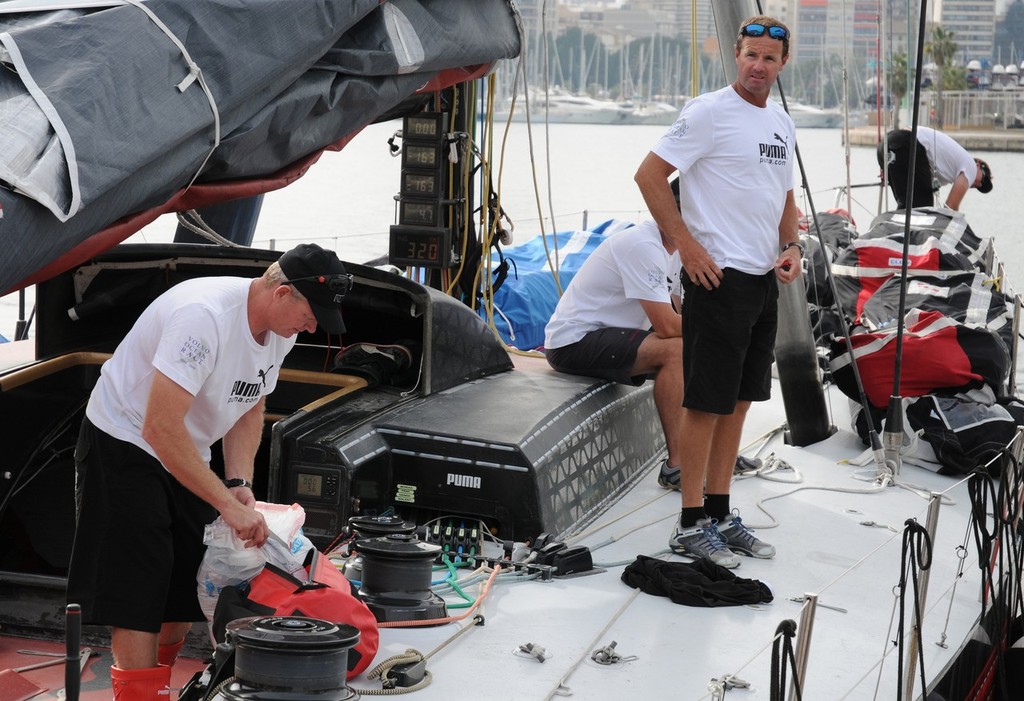 il mostro leaves Alicante, Spain for Newport, Rhode Island, USA © Volvo Ocean Race http://www.volvooceanrace.com